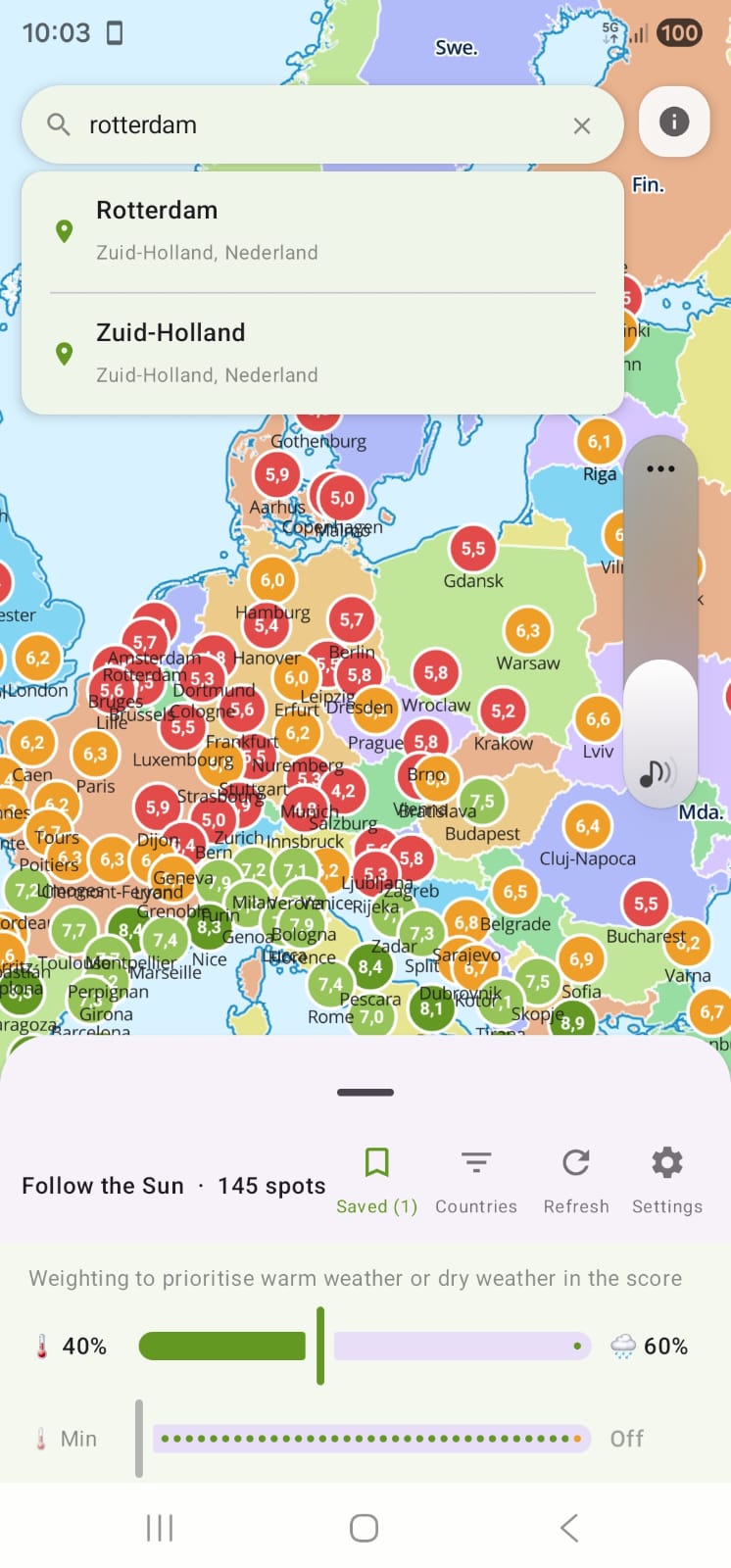search locations